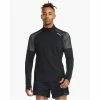 2XU Men's Light Speed 1/2 Zip Top - 2023 -Run Men's Gear black 51421.1664308130