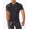 2XU Men's Core Compression Short Sleeve Top - 2023 -Run Men's Gear front 23800.1616776017